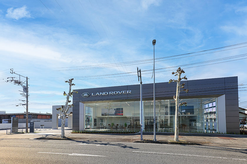 ランドローバー静岡：外観