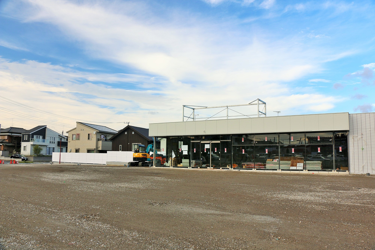 店舗の新築工事を中心とした建築サービス